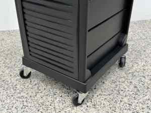 Salon de coiffure chariot chariot barbier fournitures professionnel haute qualité coiffure cheveux roulant stockage avec roues serrure - Product Image 5