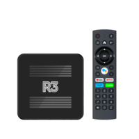 Boîtier décodeur intelligent R3 Android 14 RK3518 Quad Core BT5.4 Wifi 2.4G 5G Double Bande Lecteur multimédia réseau domestique 4K