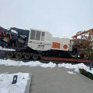 Trituradora de impacto móvil de pista agregada de bajo precio de China, trituradora de impacto móvil integrada de mármol - Product Image 2