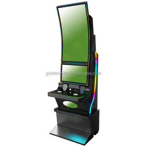 2025 <span class=keywords><strong>mejores</strong></span> productos nuevos Monitor de pantalla táctil curva de 43 pulgadas conector de borde de 36 pines máquina empujadora de monedas juego favorito de 3 habilidades - Product Image 1