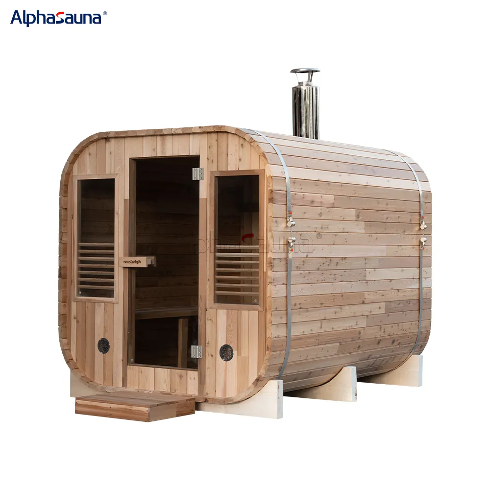 Outdoor Luxury Bathroom Shower Rooms With Sauna Combos Shower And Sauna Room Guangdong With Wood Stove