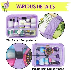 <span class=keywords><strong>Neceser</strong></span> de Baño Colgante Impermeable, Bolsa de Almacenamiento, Bolsa de <span class=keywords><strong>Maquillaje</strong></span> para Mujer, Bolsa de Cosméticos de Viaje - Product Image 4