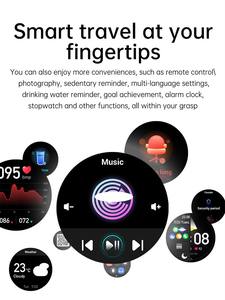 新着卸売品Relojesスマートウォッチ2025 NFCフィットネストラッカーBT Calling IOS Android HK33ファッションスマートウォッチ - Product Image 6