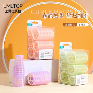 ที่ม้วนผม LMLTOP ชุด 6 ชิ้น รุ่น C201 แบบไม่ใช้ความร้อน ทำจากพลาสติกเรซิ่น สำหรับจัดแต่งทรงผมด้วยตัวเอง - Product Image 2
