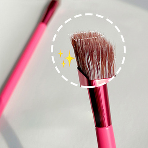 Populaire sauvage sourcil brosse <span class=keywords><strong>fard</strong></span> <span class=keywords><strong>à</strong></span> paupières correcteur carré maquillage pinceaux multifonction simulé sourcil cheveux maquillage brosse - Product Image 1