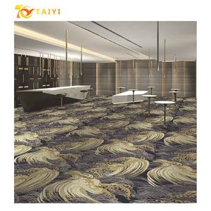 Moquette commerciale pour hôtel, chambre à coucher, mur à mur, moderne, imprimée en 3D, en nylon, à poils longs, antistatique, pour bureau - Product Image 3