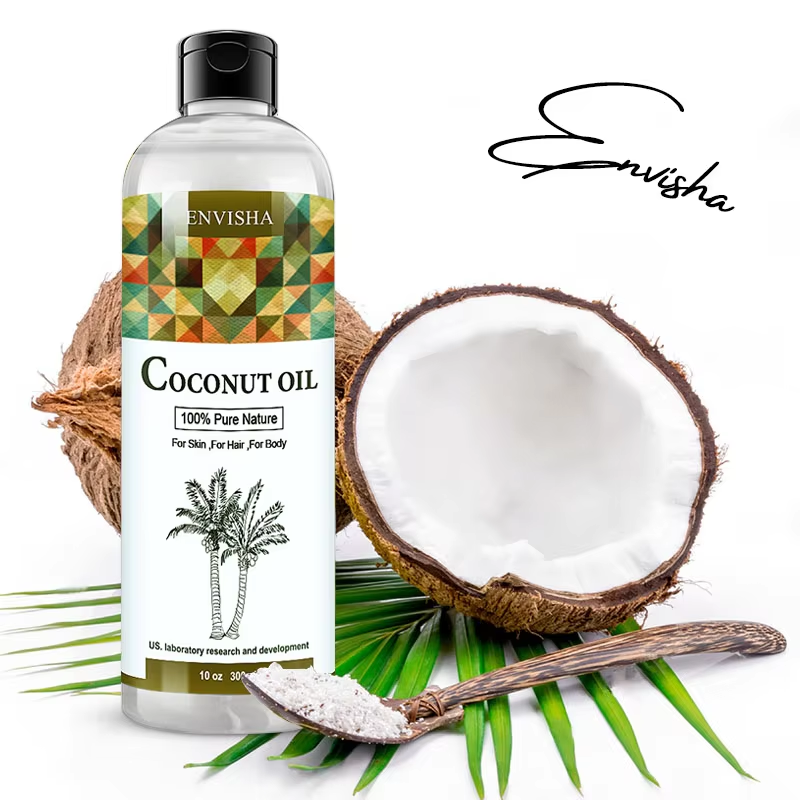 Olio da massaggio al cocco per corpo e capelli