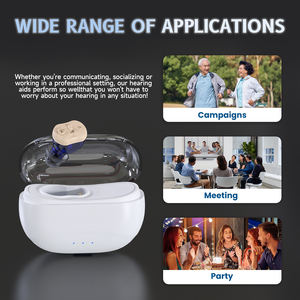 CIC OTC or digital للصم قائمة أسعار أجهزة المساعدة على السمع غير المرئية القابلة لإعادة الشحن الشركة المصنعة سماعات audifonos para sordos رخيصة - Product Image 5