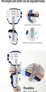 Fengyu Model 02 penjepit berjalan portabel, Paraplegia Orthosis Thoracolumbar pinggul lutut pergelangan kaki fiksasi kaki utama terapi fisik - Product Image 3