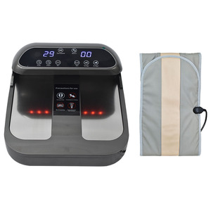 Masseur électrique professionnel pour les pieds avec chauffage infrarouge lointain et vibrations multiples |   Appareil <span class=keywords><strong>de</strong></span> relaxation et <span class=keywords><strong>de</strong></span> bien-être pour la maison et le <span class=keywords><strong>bureau</strong></span> - Product Image 2