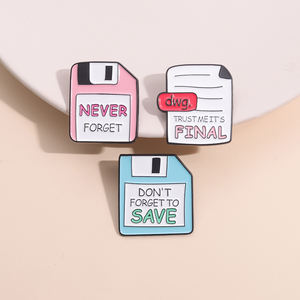ไม่เคยลืมไว้ใจฉันมันเป็นเข็มกลัดสุดท้ายบันทึกรายการโน้ตเข็มกลัดเคลือบบัตรลายการ์ตูนสร้างสรรค์ของขวัญ - Product Image 3