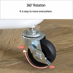 3 Tiers Height Adjustable <strong>Storage</strong> Rack Trolley Sturdy <strong>Slim</strong> Rolling Trolley with Wheels for Kitchen <strong>Storage</strong> - Product Image 3