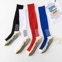 Chaussettes de sport de compression montantes blanches personnalisées avec logo OEM Whale, antidérapantes, pour hommes, pour le football