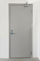 Porte coupe-feu robuste en acier à prix d'usine pour sortie de secours, temps de résistance au feu 60/90/180 minutes
