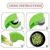 Hachoir à persil multifonctionnel automatique en acier inoxydable, outil de cuisine domestique, râpe à herbes, hachoir à viande, trancheuse confortable