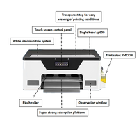 Printer DTF A3 Multiwarna 13 Inci XP600 Tinta Pigment Digital Otomatis Transfer Panas Kaos Roll-To-Roll 1 Tahun Ep-son Kecil