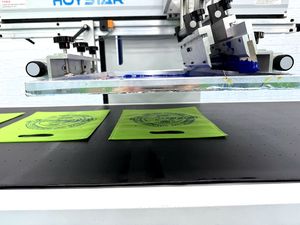 เครื่องพิมพ์แผ่นป้ายทะเบียนรถจักรยานยนต์อัตโนมัติ mquina de Serigrafia Para sacos plstickos serigrafa - Product Image 4