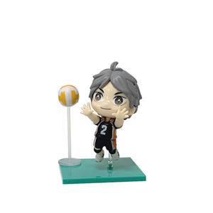 Figuras de Anime de PVC de 6-9 cm, 8 Piezas, <span class=keywords><strong>Haikyuu</strong></span> Hinata Shoyo Oikawa Tooru Tobio, Figuras de Dibujos Animados, Juguetes de Regalo - Product Image 3