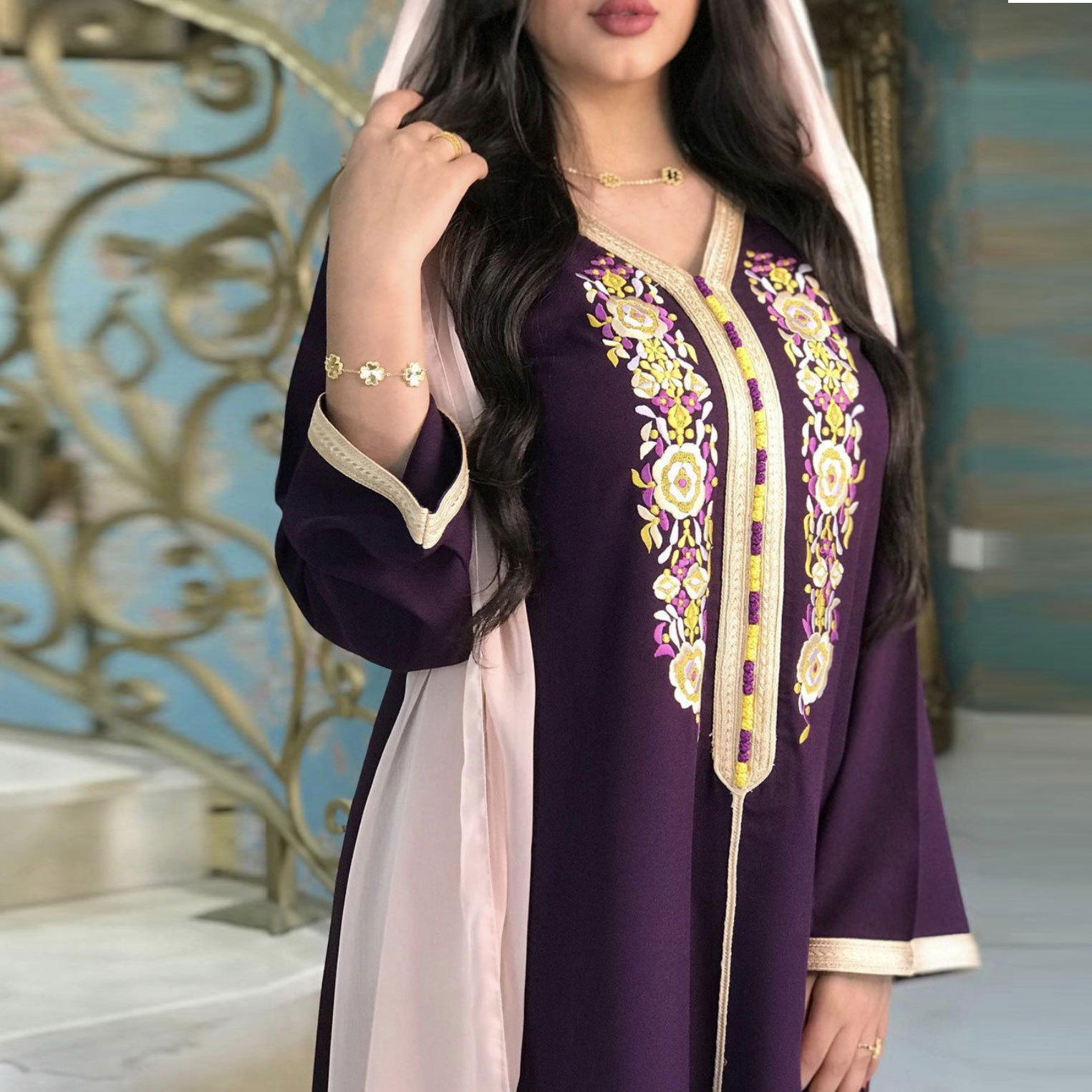 mexican lady dress Traditional Mexican Girl Embroidered Dress 2-8 – unik Retail main image 1