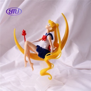 Figuras de PVC Thủy Thủ Mặt Trăng bánh sinh nhật nướng trang trí nội thất Đồ chơi con số mù Hộp Quà Tặng nhà máy trực tiếp Anime người hâm mộ và Kawaii Bộ sưu tập - Product Image 1