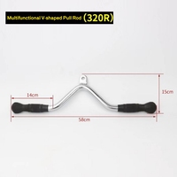 Accessoire Gym Fitness Équipement commercial Poignée commerciale Lat Pull Down Bar Gym Accessoire Rack