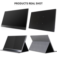 Moniteur à écran tactile Portable 15.6 pouces 1080P FHD IPS USB-C Double extension d'écran d'ordinateur portable pour voyage Compatible pour Xbox PS4/5 P