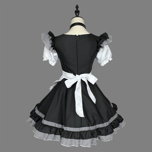 Nouveau Catgirl robe de chambre COSPLAY grande taille femmes femmes japonais mignon femme de chambre noir et blanc classique femme de chambre - Product Image 4