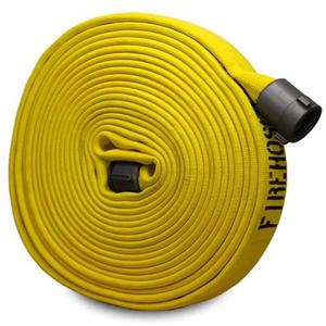 Manguera contra incendios de caucho amarillo Φ25 mm flexible para incendios de clase A y B - Product Image 5