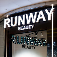 Enseigne LED personnalisée, lettres lumineuses rétroéclairées, enseigne commerciale lumineuse, panneau d'enseigne LED, enseigne murale extérieure pour boutique et bureau