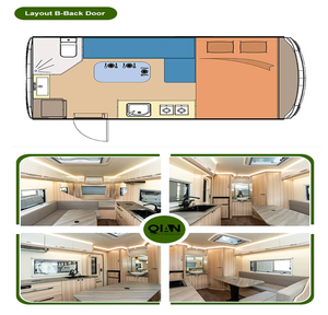 ZS Luxury Pop Top Caravan 16ft Allroad Off-Road Camper Trailer Factory Offre Spéciale personnalisée pour voitures et véhicules - Product Image 2
