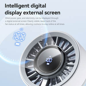 Ventilador de Mano Portátil USB con Batería, Cinco Velocidades, Refrigeración de Aire para Verano, Plegable, Mini Ventilador para Uso Doméstico y en Hoteles, Operación en Inglés - Product Image 2