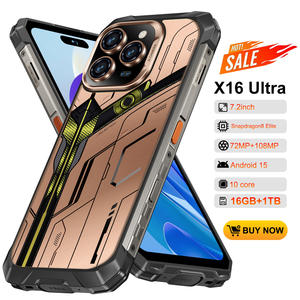 Wholesale High-Performance X16 Ultra Android 15 Smartphone <b>7</b>.2 <b>Inch</b> HD Screen 12GB+512GB Large Storage Dual Standby SIM Card - Product Image 2