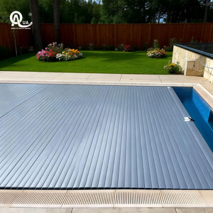 Couverture de piscine coulissante personnalisée Water Crown avec des caractéristiques imperméables et anti-poussière, installation facile pour piscine - Product Image 5