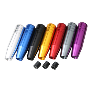 Car Universal 13cm Aluminum <b>Gear</b> Shift <b>Knob</b> <b>Gear</b> Stick Lever Shifter <b>Knob</b> Handle Extended <b>Gear</b> Shifter <b>Gear</b> Head <b>Knob</b> - Product Image 3