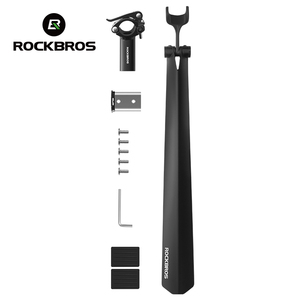 רוקסברוקס 2-in-1 רכיבה על אופניים לילה עם פנסים mtb מתכוונן פנדר קדמי אחורי - Product Image 4