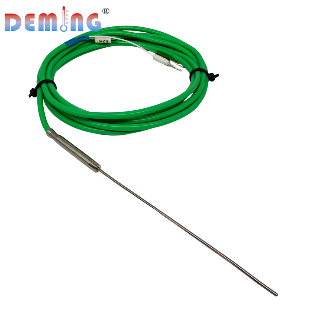 K Type Thermocouple 316L Stainless Steel Probe FEP Insulated High Temperature Corrosion Resistant OEM Outdoor Temperature Sensor