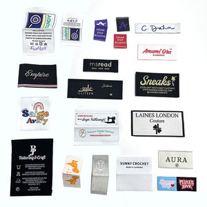 Factory Customized Private Logo High Density Fabric Garment <strong>Labels</strong>, Wholesale Cloths Ribbon Satin Care <strong>Label</strong> Custom Woven <strong>Labels</strong> - Product Image 2