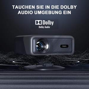 Proyector AuKing 4K, 2500 ANSI Lúmenes, 16 GB de ROM, WiFi para Cine en Casa Inteligente, Portátil, Android 10 - Product Image 5