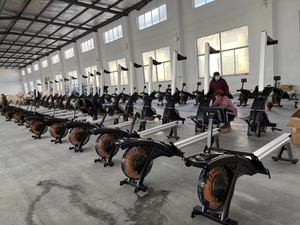 Air Rower NO.2 Hochwertiges Legierungs-Trainingsrudergerät für Fitness-Clubs Umweltfreundlich 180kg Kapazität Cardio-Training - Product Image 2