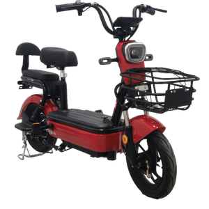 Vélo électrique à <span class=keywords><strong>assistance</strong></span> au pédalage pas cher, vélo de ville électrique à deux roues pour adultes, vélo électrique avec 2 sièges - Product Image 4