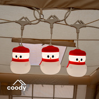 Abat-jour d'ambiance Coody Snowman, accessoire pour tente de camping