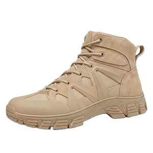 Botas Tácticas Ligeras para <span class=keywords><strong>Hombre</strong></span>, Personalizadas de Fábrica, RTS, de Media Caña, Transpirables, con Suela de Goma, para Exteriores, Trabajo, Senderismo en el Desierto, Deportivas - Product Image 1