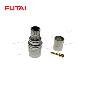 RP TNC Koaxialstecker (HF), für RG213-Kabel, Goldkontakt, 50 Ohm, Adapter-Steckverbinder, Langlebig, HF-Kabelkonfektionierung und Steckverbinder - Product Image 3