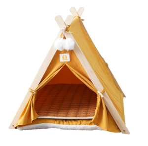 Güzel Pet çadır yatak köpek kedi çadır kapalı su geçirmez nefes açık Pet çadır kedi yavru Bunny ve küçük hayvan için uygun - Product Image 3