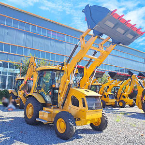 Pengiriman Gratis Mesin Diesel <span class=keywords><strong>CE</strong></span> EPA Baru Backhoe <span class=keywords><strong>Loader</strong></span> 4x4 Dumper dengan <span class=keywords><strong>Loader</strong></span> 8Ton 4WD Excavator Backhoe <span class=keywords><strong>Loader</strong></span> - Product Image 2