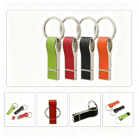 Clé USB en cuir en forme de sifflet avec logo personnalisé, USB 2.0 USB 3.0, 4 Go 8 Go 16 Go 32 Go 64 Go avec porte-clés, clé USB de haute qualité