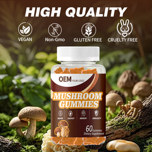 Gummies de Complexe de Champignons à Marque Blanche OEM, Nootropiques, Complément Cérébral Bio, Gommes de Crinière de Lion - Product Image 5