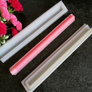 الناهض المبكر سيليكون قالب صابون أنبوب قلب عمود قالب مغمد لأدوات صنع الصابون قالب هلامي للشوكولاتة - Product Image 5