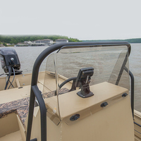 Kinocean Bateau Jon de Pêche en Aluminium à Console Centrale 14ft 16ft 18ft