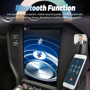 Multimedia Video <b>Player</b> 4G Carplay Head Unit for Ford Mustang 2015 2016 2020 Car Android 13 Screen Navigation GPS Radio Stereo - Product Image 4